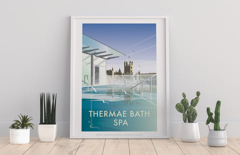 Thermae Bath Spa By Artist Dave Thompson - 11X14inch Premium Art Print