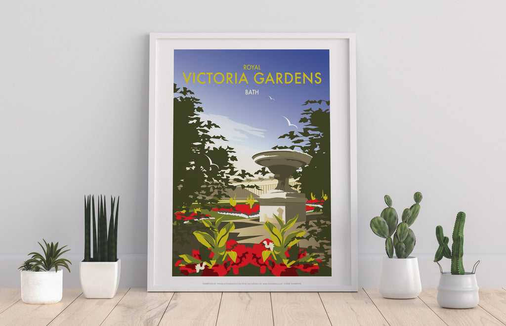 Royal Victoria Gardens By Artist Dave Thompson - Art Print