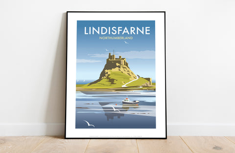 Lindisfarne By Artist Dave Thompson - Premium Art Print