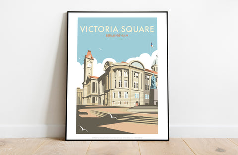 Victoria Square By Artist Dave Thompson - Premium Art Print