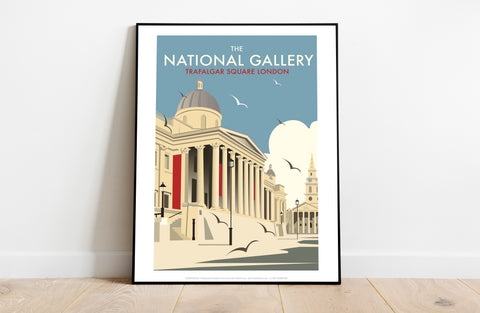 The National Gallery By Artist Dave Thompson - Art Print