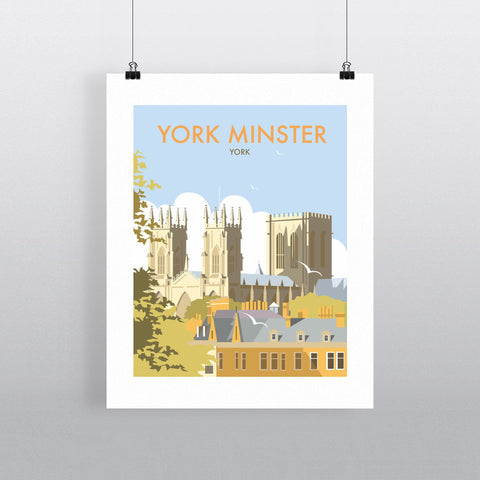 THOMPSON149: York Minster. 24" x 32" Matte Mounted Print