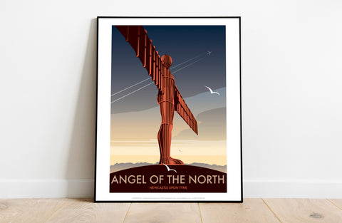 Angel Of The North By Artist Dave Thompson - Art Print