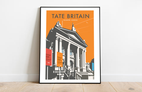 Tate Britain, Orange By Artist Dave Thompson - Art Print