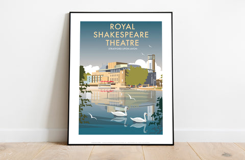 Royal Shakespeare Theatre By Artist Dave Thompson Art Print