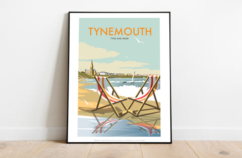 Tynemouth By Artist Dave Thompson - 11X14inch Premium Art Print