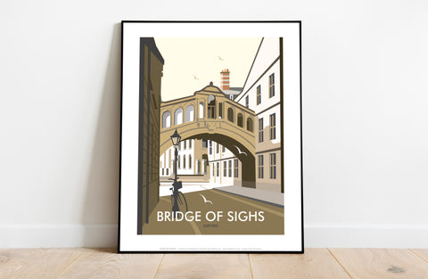 Bridge Of Sighs, Oxford By Artist Dave Thompson Art Print