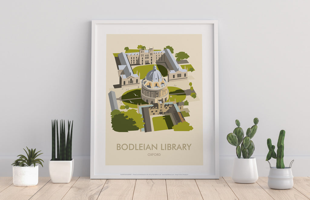 The Bodleian Library By Artist Dave Thompson - Art Print