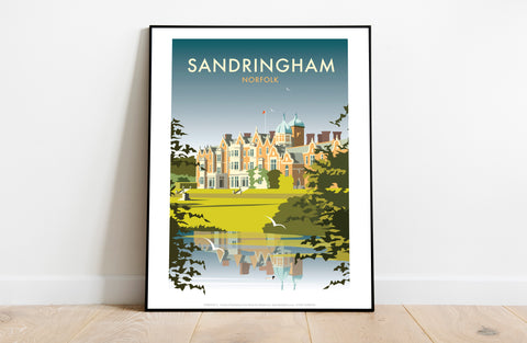 Sandringham By Artist Dave Thompson - Premium Art Print