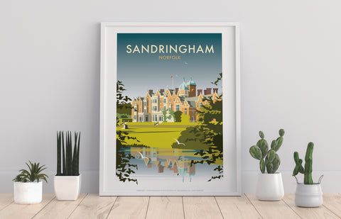 Sandringham By Artist Dave Thompson - Premium Art Print