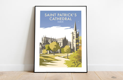 Saint Patrick's Cathedral By Artist Dave Thompson Art Print