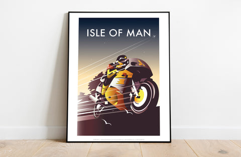 Isle Of Man By Artist Dave Thompson - Premium Art Print
