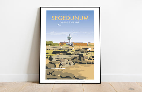Segedunum By Artist Dave Thompson - 11X14inch Premium Art Print