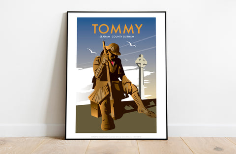 Tommy By Artist Dave Thompson - 11X14inch Premium Art Print
