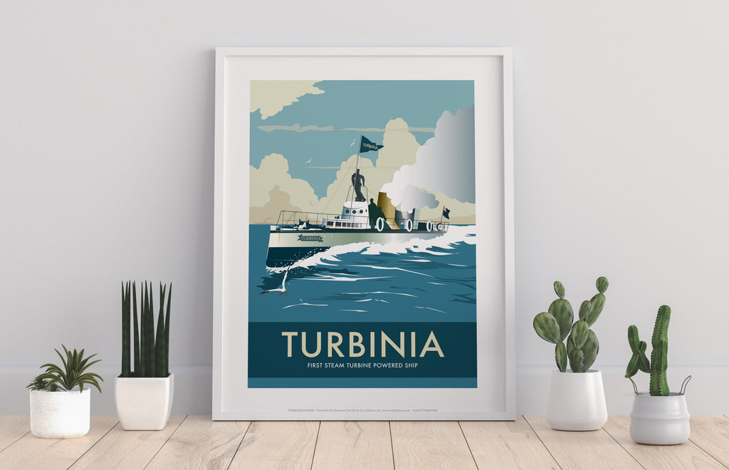 Turbinia By Artist Dave Thompson - 11X14inch Premium Art Print