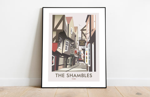 The Shambles By Artist Dave Thompson - Premium Art Print