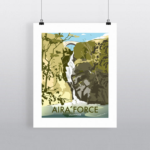 THOMPSON192: Aira Force, Ullswater 24" x 32" Matte Mounted Print