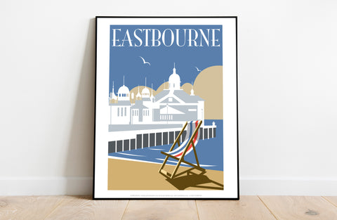 Eastbourne By Artist Dave Thompson - Premium Art Print