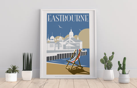 Eastbourne By Artist Dave Thompson - Premium Art Print