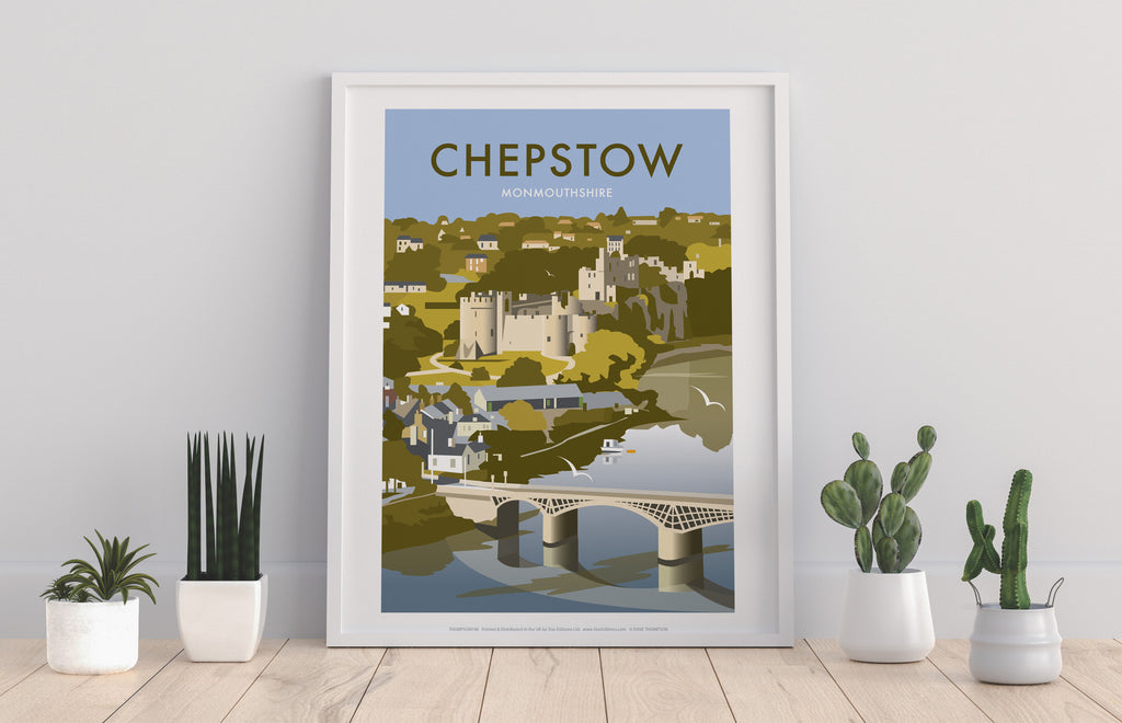 Chepstow By Artist Dave Thompson - 11X14inch Premium Art Print