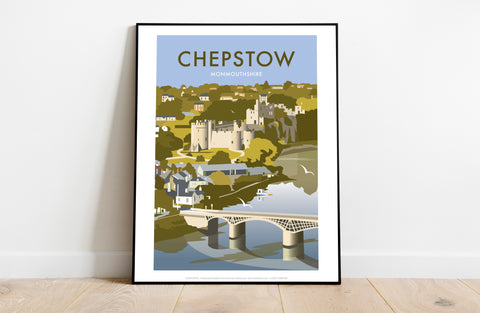 Chepstow By Artist Dave Thompson - 11X14inch Premium Art Print