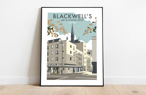 Blackwell's, Oxford By Artist Dave Thompson - Art Print