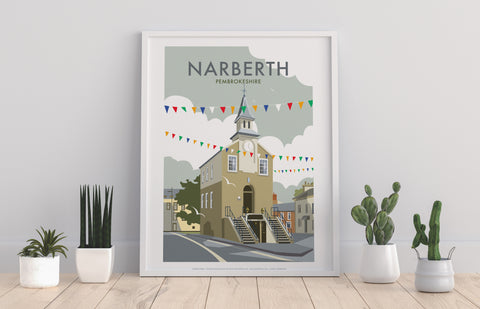 Narberth By Artist Dave Thompson - 11X14inch Premium Art Print