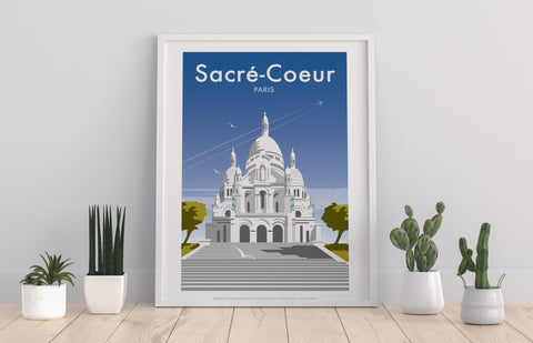 SacrÃ©-Coeur By Artist Dave Thompson - Premium Art Print