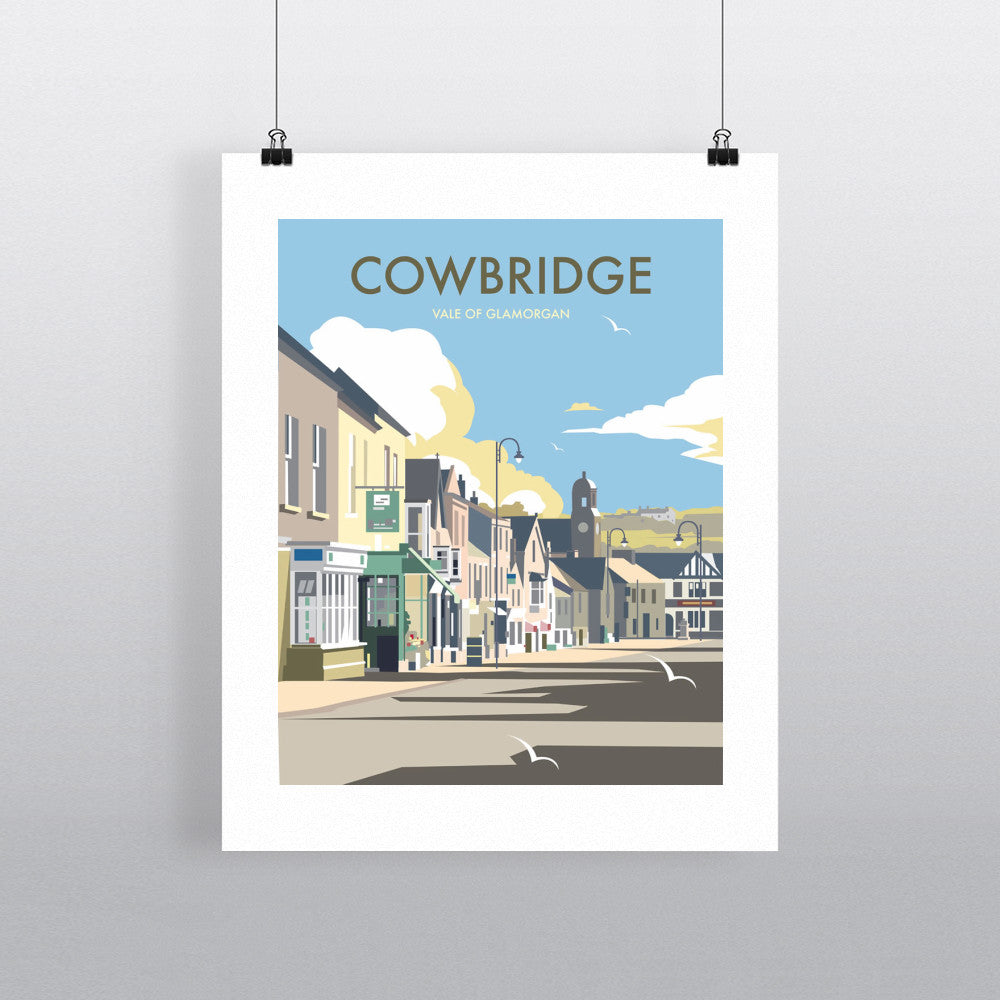 THOMPSON212: Cowbridge, South Wales, 24" x 32" Matte Mounted Print