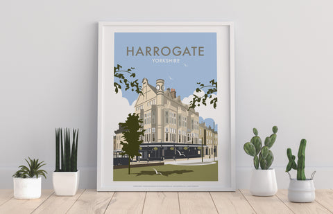 Harrogate By Artist Dave Thompson - 11X14inch Premium Art Print