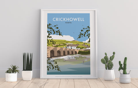 Crickhowell By Artist Dave Thompson - Premium Art Print