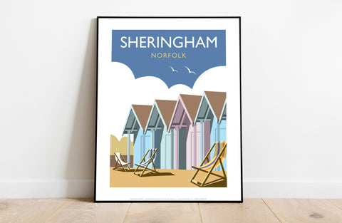 Sheringham By Artist Dave Thompson - Premium Art Print