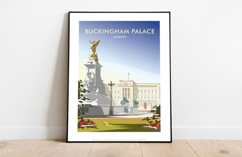 Buckingham Palace By Artist Dave Thompson - Art Print