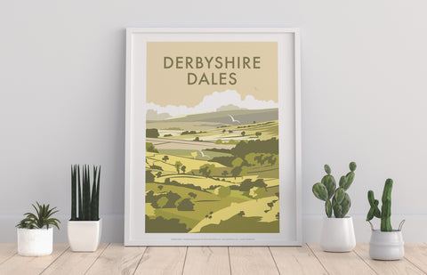 Derbyshire Dales By Artist Dave Thompson - 11X14inch Premium Art Print