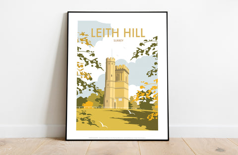 Leith Hill By Artist Dave Thompson - Premium Art Print