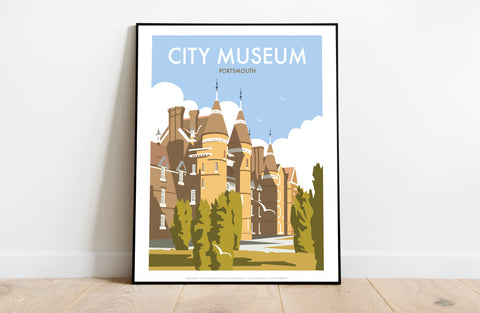 City Museum By Artist Dave Thompson - Premium Art Print