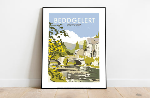 Beddgelert By Artist Dave Thompson - Premium Art Print
