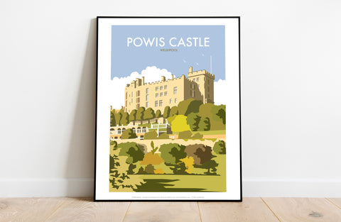 Powis Caslte By Artist Dave Thompson - Premium Art Print