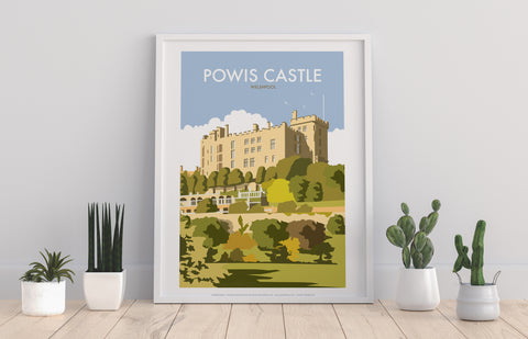 Powis Caslte By Artist Dave Thompson - Premium Art Print