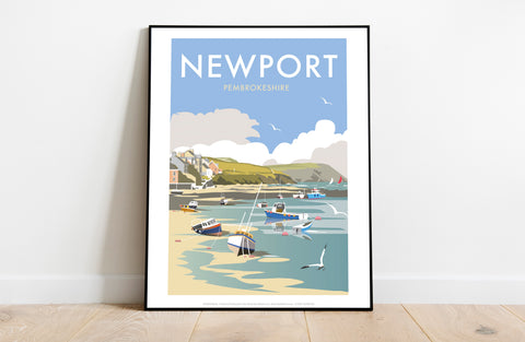 Newport By Artist Dave Thompson - 11X14inch Premium Art Print