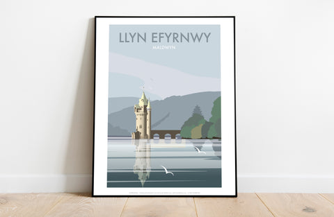 Llyn Efyrnwy By Artist Dave Thompson - Premium Art Print
