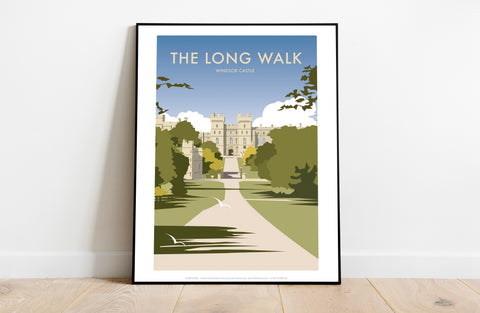 The Long Walk By Artist Dave Thompson - Premium Art Print