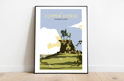 The Copper Horse By Artist Dave Thompson - 11X14inch Premium Art Print