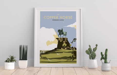 The Copper Horse By Artist Dave Thompson - 11X14inch Premium Art Print