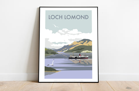 Loch Lomand By Artist Dave Thompson - Premium Art Print