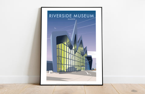 Riverside Museum By Artist Dave Thompson - 11X14inch Premium Art Print