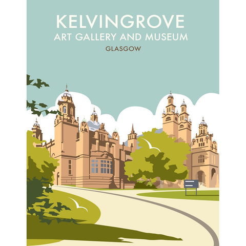 THOMPSON270: Kelvingrove Art Gallery, Glasgow 24" x 32" Matte Mounted Print