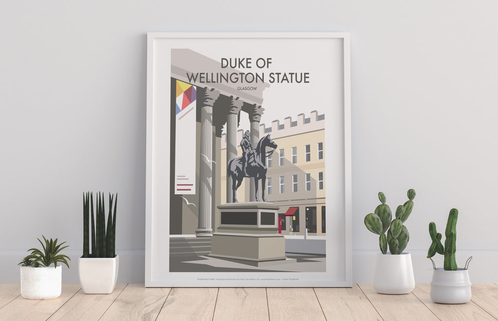 Duke Of Wellington Statue By Artist Dave Thompson Art Print