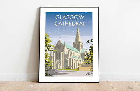 Glasgow Cathedral By Artist Dave Thompson - Art Print
