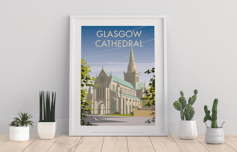 Glasgow Cathedral By Artist Dave Thompson - Art Print